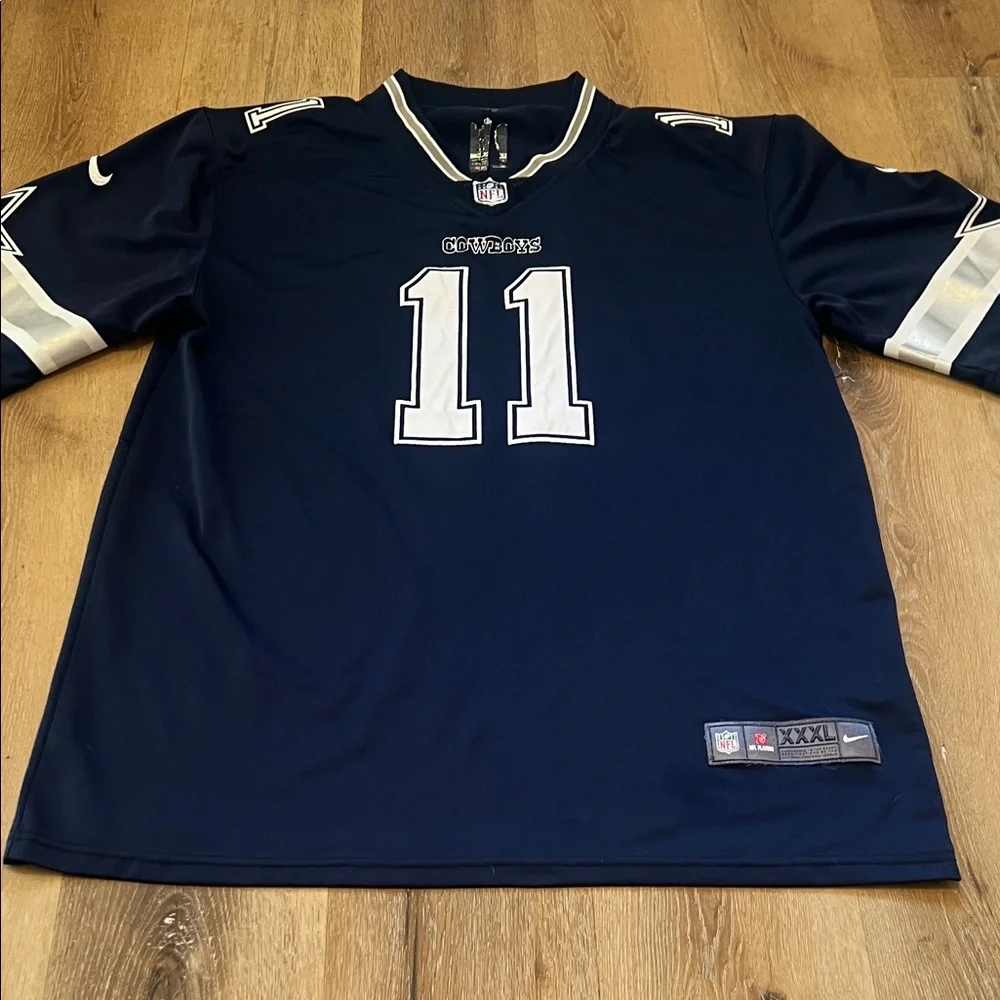 XXXL Cowboys Parsons 11 NFL Men's Navy Football Jersey Used Condition